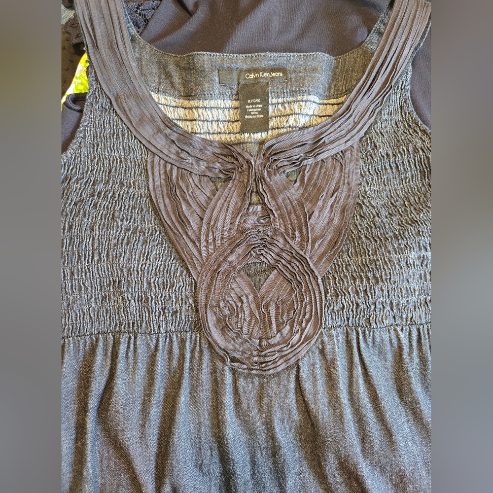 Calvin Klein Denim Women's Dress - Picture 3 of 4